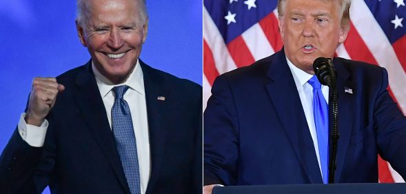 Joe Biden was heavily favoured over Donald Trump among LGBT+ voters