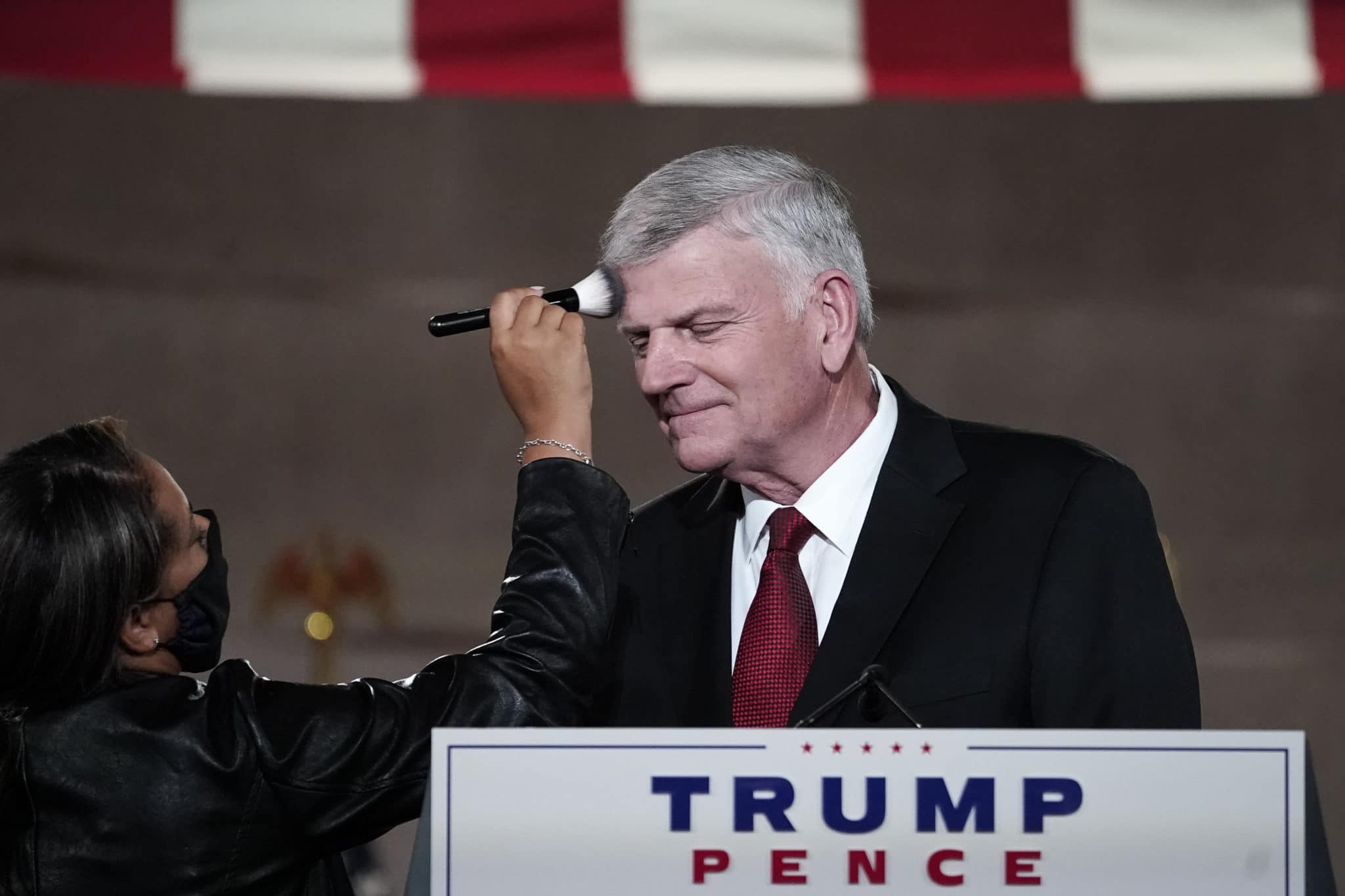 Rev. Franklin Graham, speaks at the Republican National Convention 