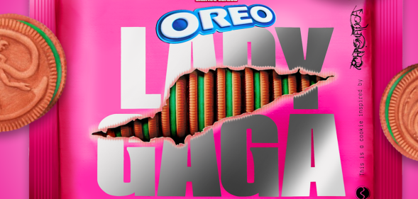 A packet of the Lady Gaga Oreo cookies. (Oreo)