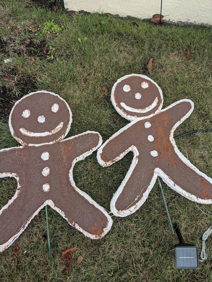 Gay couple's Christmas gingerbread men smeared with faeces
