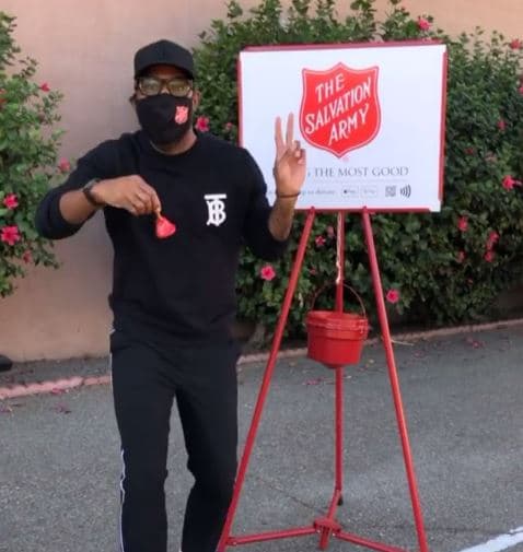 Queer Eye star Karamo Brown promoted the Salvation Army