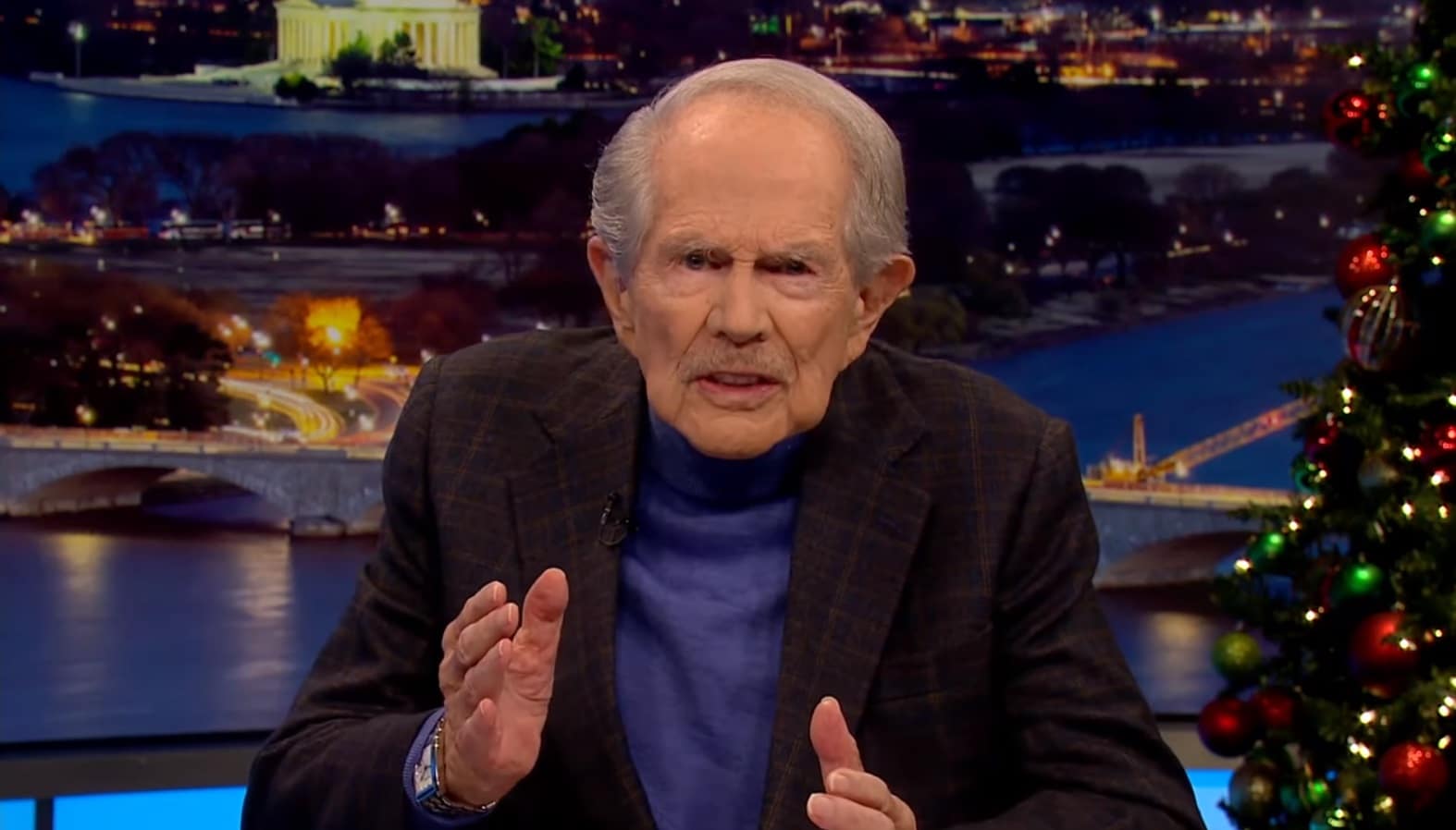 Anti-LGBT+ televangelist Pat Robertson vowed to stop Donald Trump's exit from office