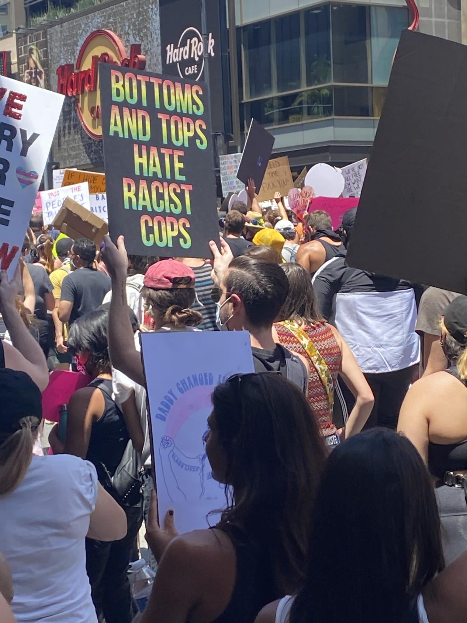 Reddit LGBT protest signs