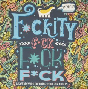 The sweary adult colouring book
