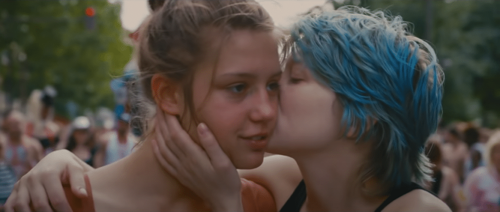 Léa Seydoux and Adèle Exarchopoulos in Blue is the Warmest Colour