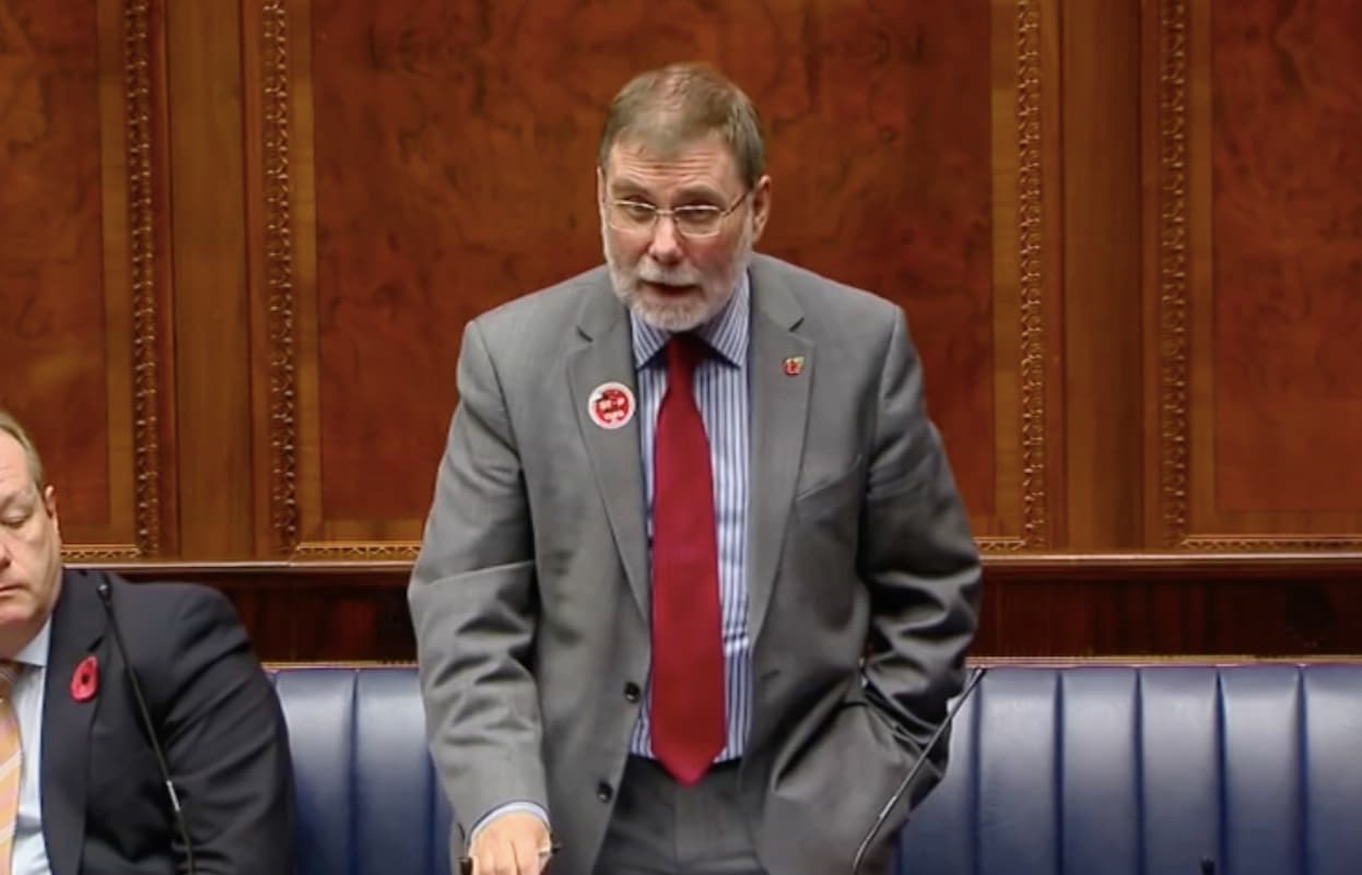 Nelson McCausland DUP conversion therapy