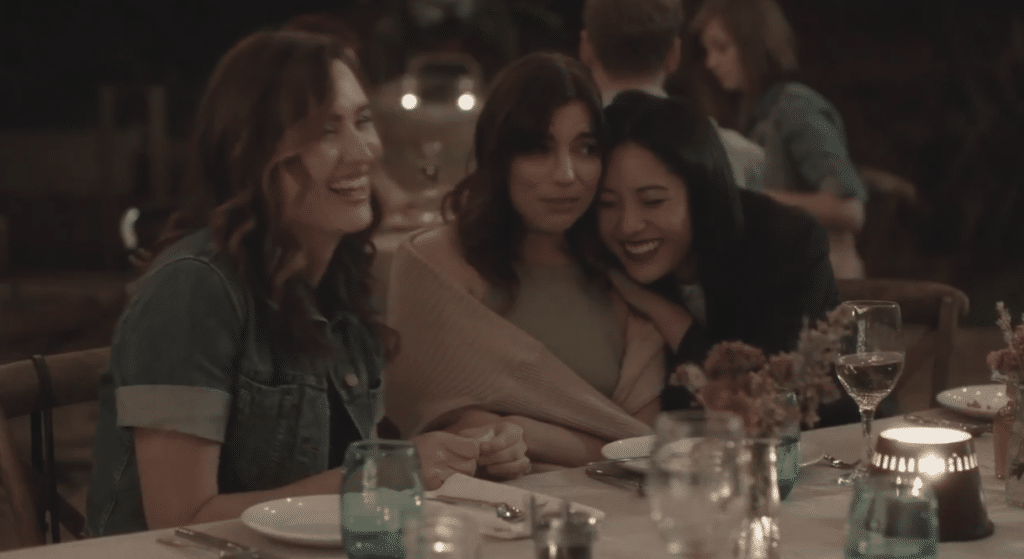 Constance Wu and Angela Trimbur star in improv comedy The Feels on Netflix