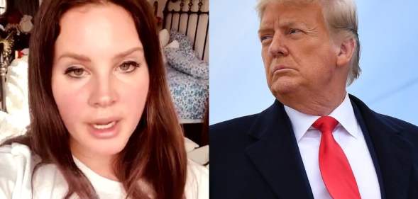 Lana Del Rey and Donald Trump