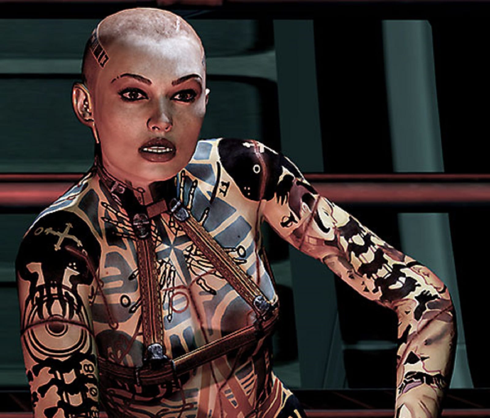 Mass Effect: A character introduced in 2010's Mass Effect 2, the female biotic Jack, was intended to be pansexual