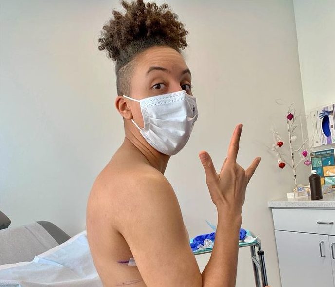 Layshia Clarendon: Basketball star felt 'gender euphoria' after top surgery