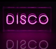 The neon 'Disco' sign light box. (Amazon)