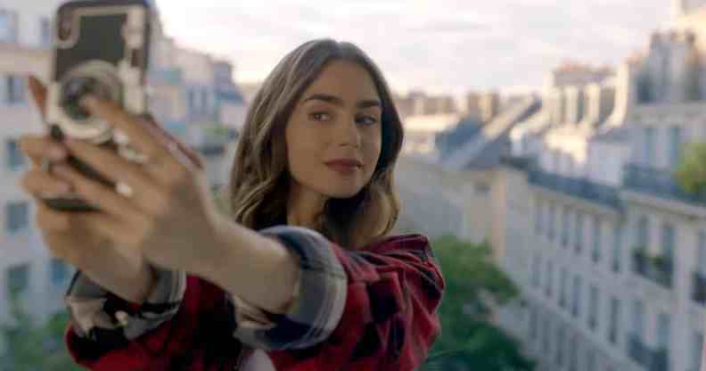 Lily Collins as Emily in Emily in Paris