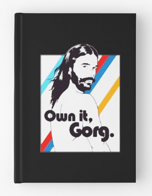 One of the many Queer Eye journals available. (saways1985/Redbubble)
