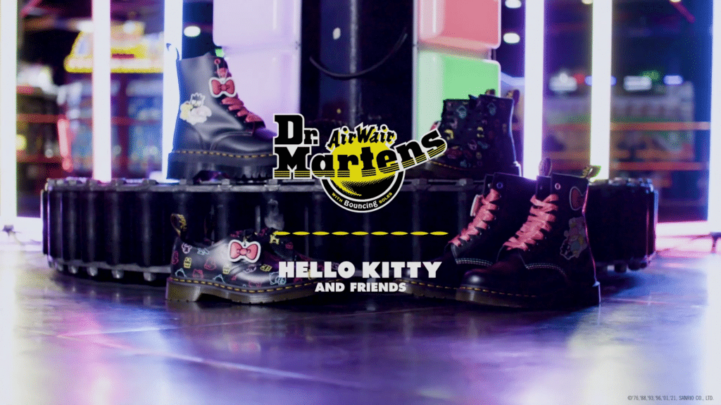 The Dr. Martens x Hello Kitty collection. (Dr. Martens)
