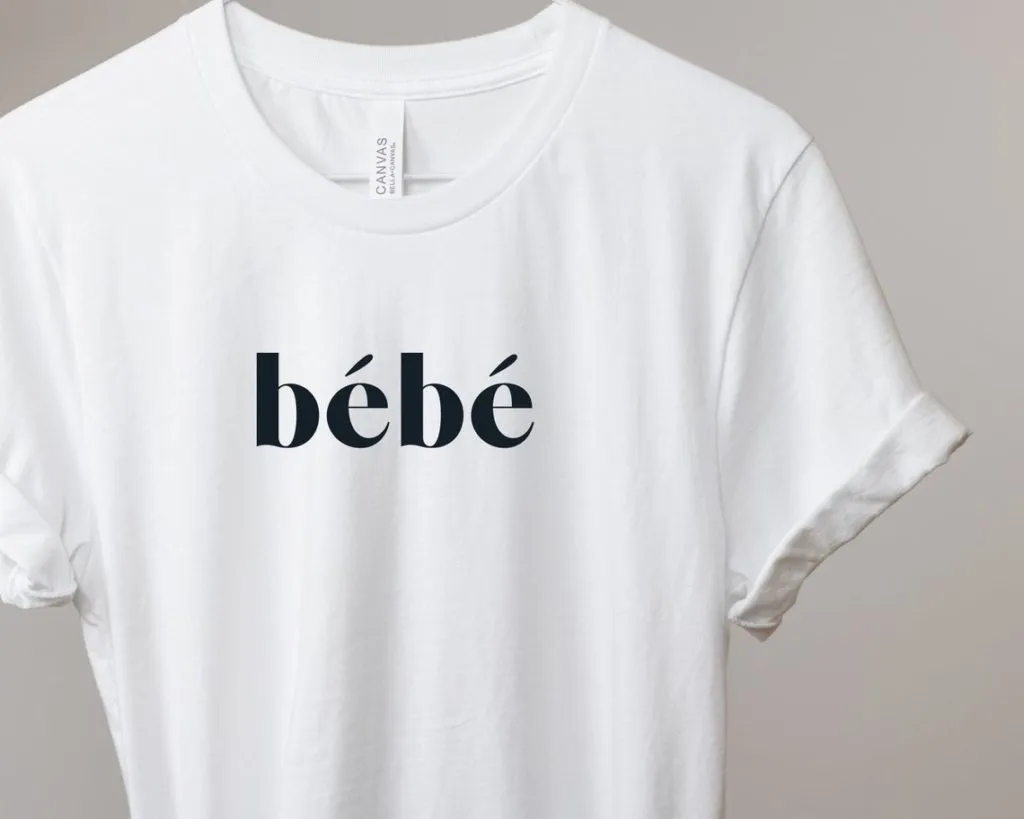 The bebe shirt inspired by Moira Rose. (PinchProducts/Etsy)