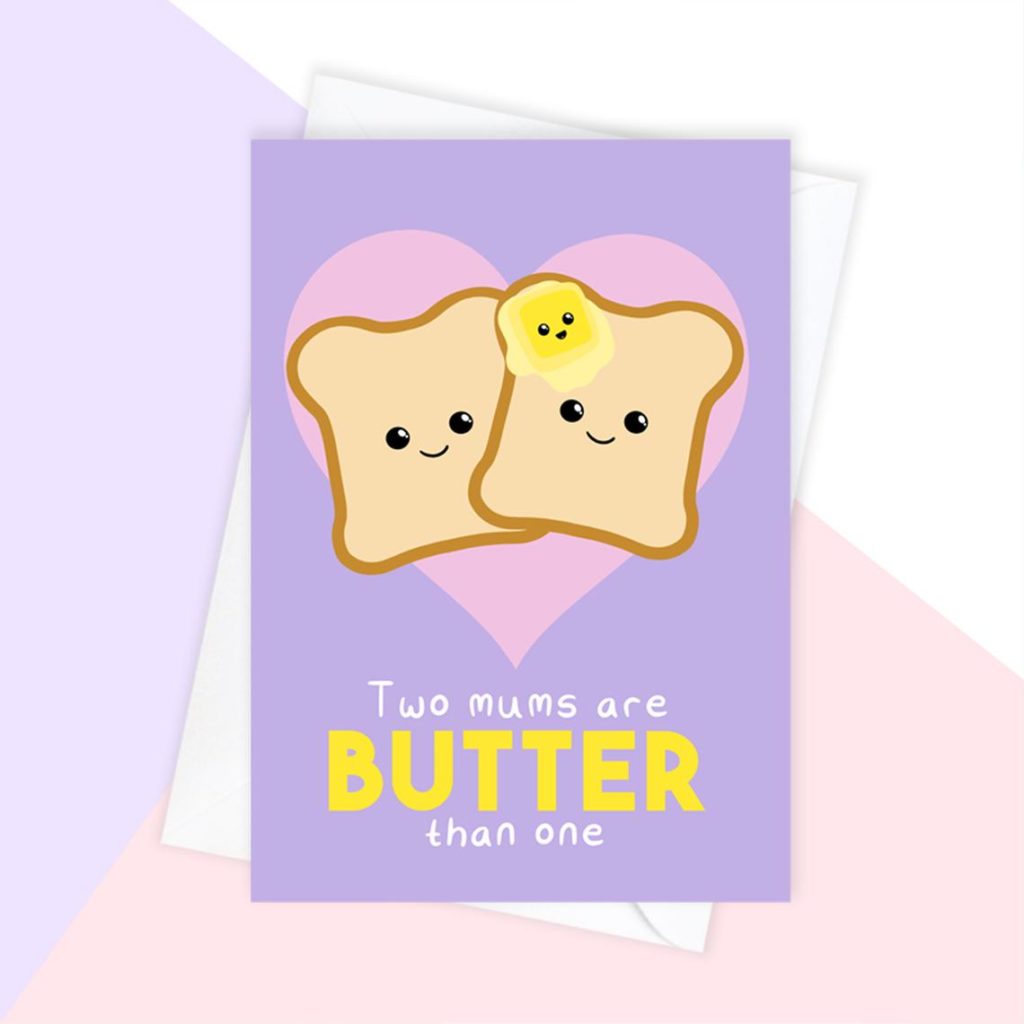 Two mums are butter than one. (Etsy/TorisLittleBubble)