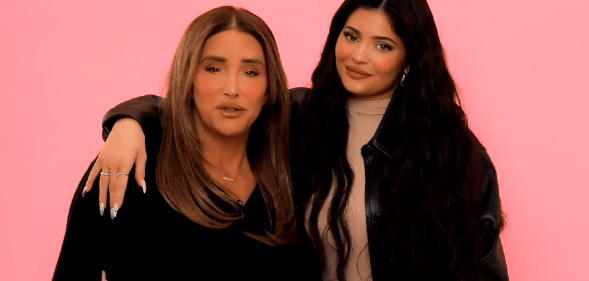 Caitlyn Jenner and her daughter Kylie Jenner