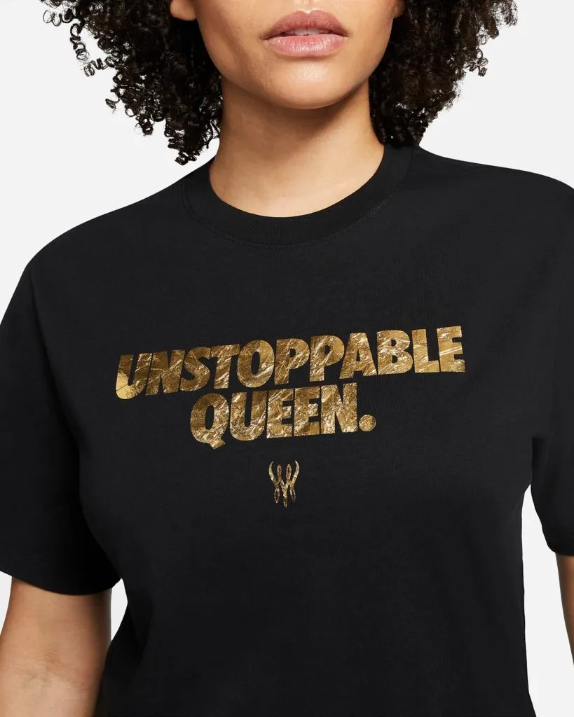 The 'Unstoppable Queen' t-shirt. (Nike)