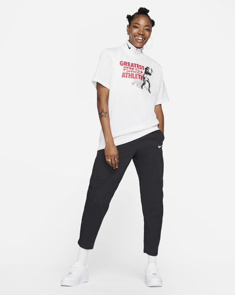 The 'Greatest Female Athlete' t-shirt. (Nike)