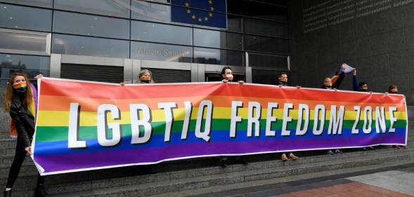 EU European parliament LGBTIQ Freedom Zone Poland