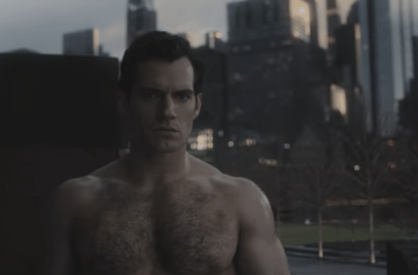 Henry Cavill stars in the film as Superman. (YouTube)