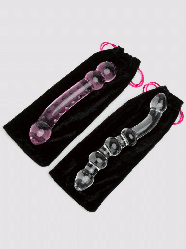 The popular glass dildo set is included in the sale. (Lovehoney)