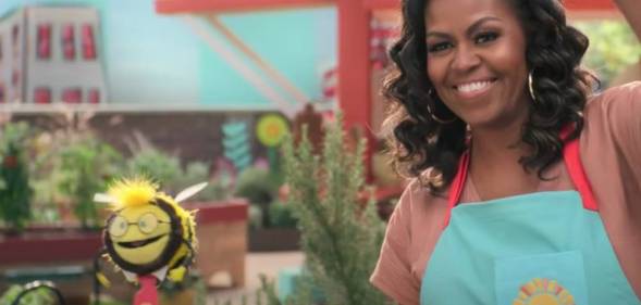 Michelle Obama Busy the Bee Waffles + Mochi Netflix