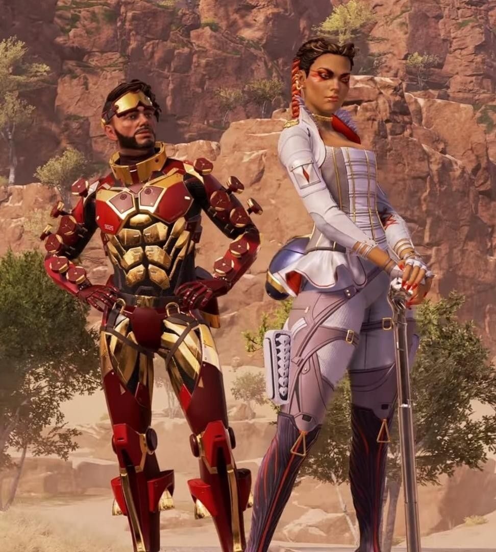 Mirage and Loba Apex Legends