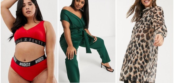 Savage X Fenty plus size, Monki, Asos Curve