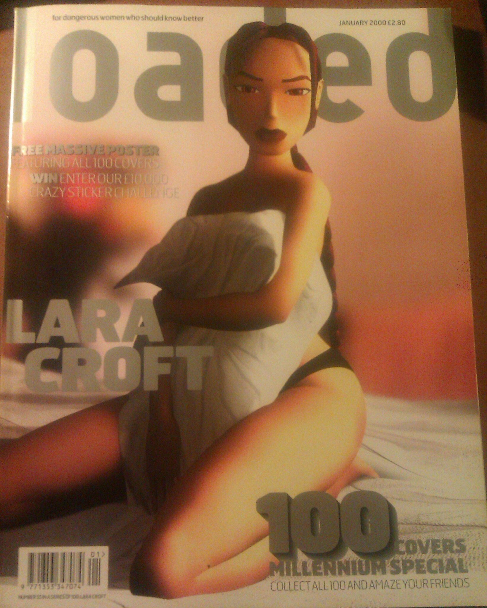 Lara Croft Loaded magazine