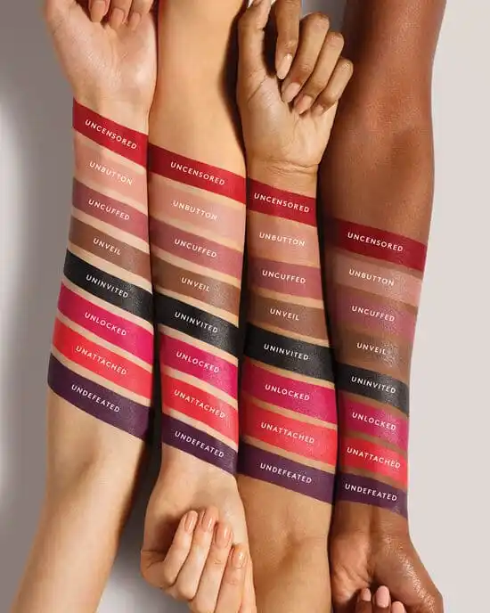 There's nine shades to choose from with the Stunna Lip Paint. (Fenty Beauty) 