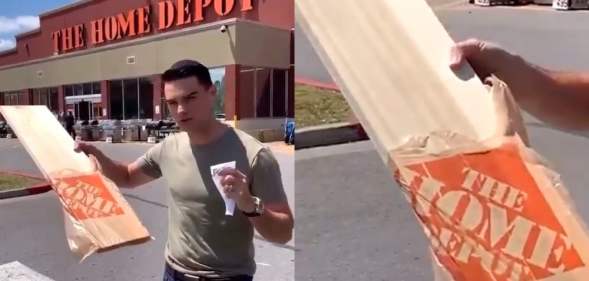 Ben Shapiro at Home Depot.