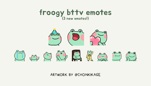 Sus Frog Emote Twitch Emote  Emote (Download Now) 