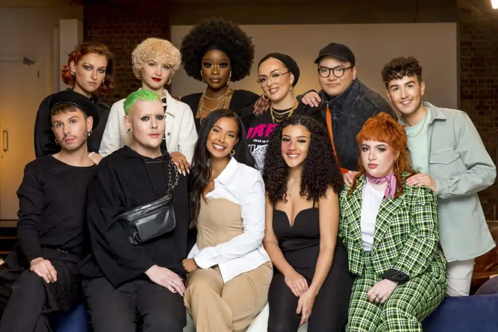 The cast of Glow Up season 3