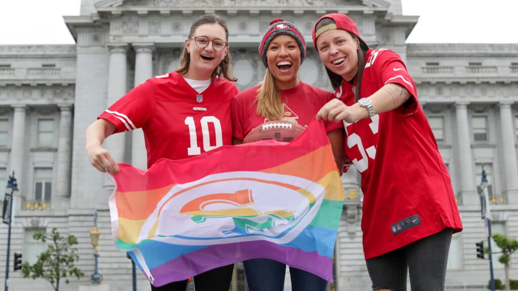 The 49ers are the first NFL team with a gender neutral clothing line. 