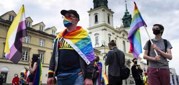 LGBT activists in poland