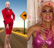 Scarlet Adams Felicia Foxx Drag Race Down Under