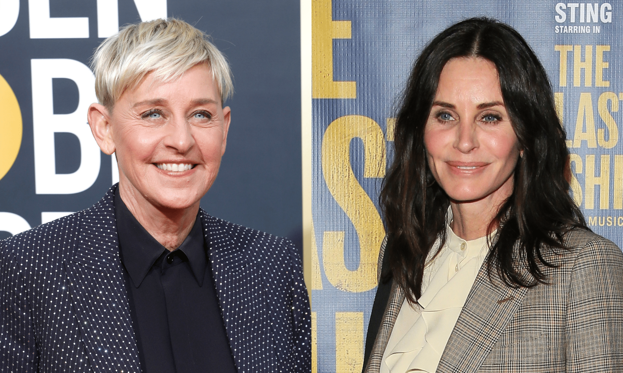 Ellen DeGeneres is living with Friends star Courteney Cox