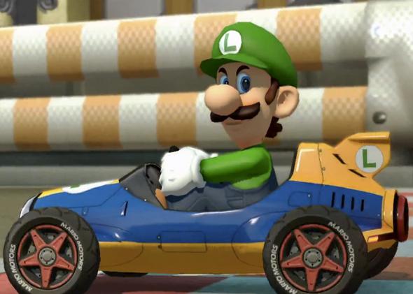 Luigi Mario Kart 8