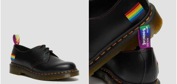 Dr. Martens has released its brand new one-off shoes for Pride. (Dr. Martens)