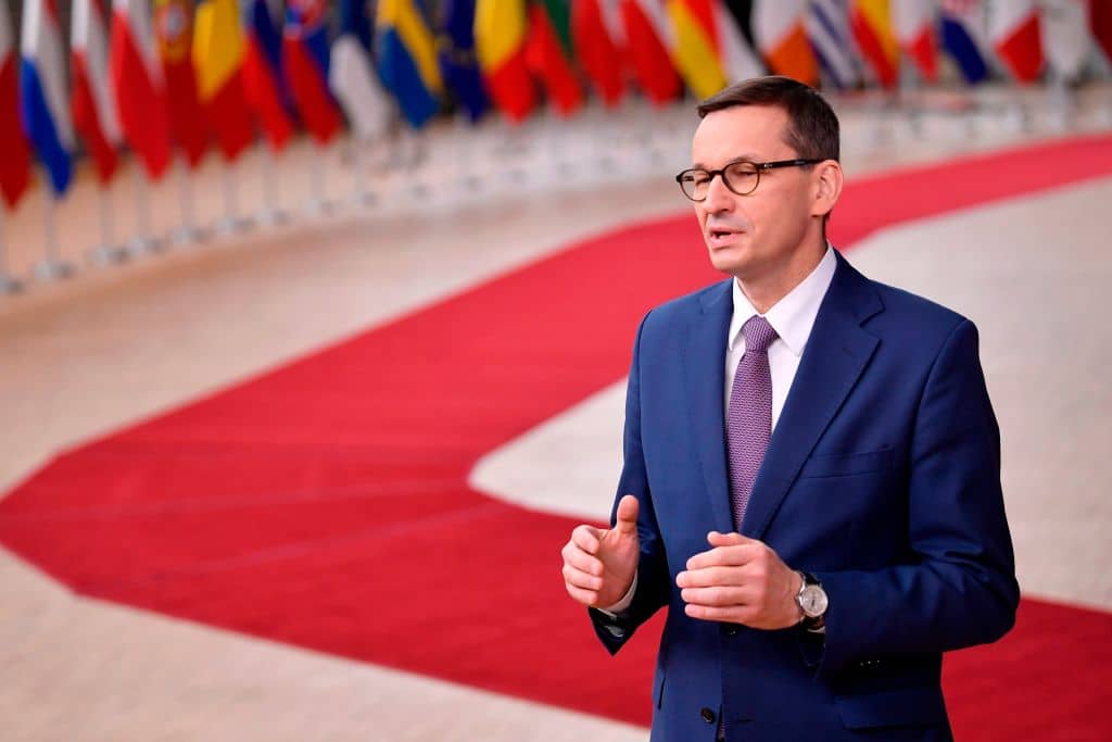 Poland's Prime Minister Mateusz