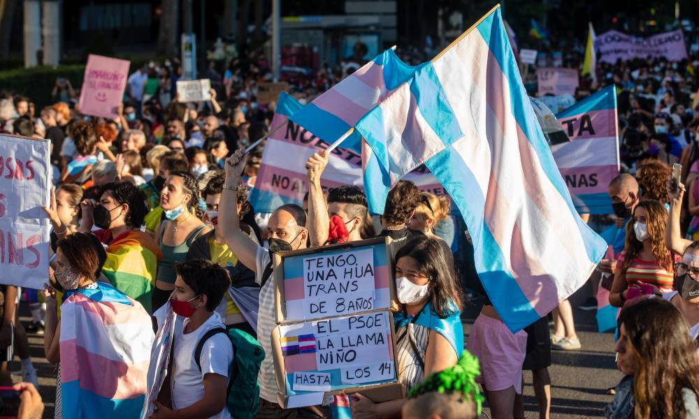 Spain trans activists