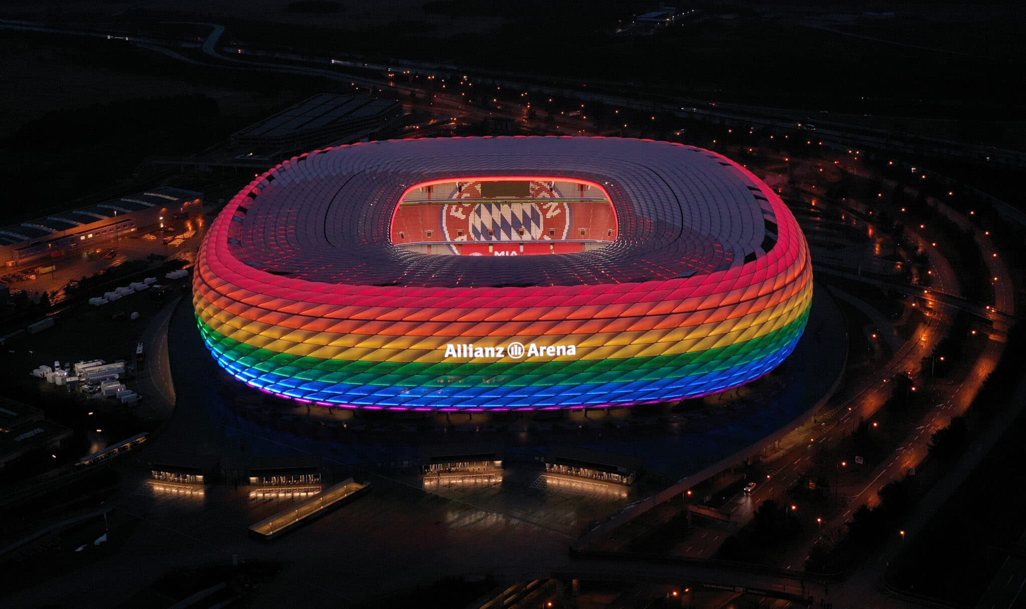 UEFA blocks Germany's Allianz Arena from lighting up in rainbows