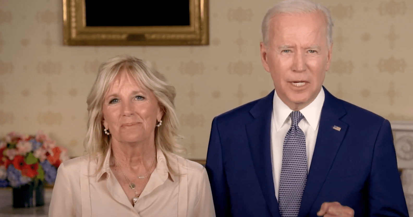 Joe and Jill Biden honour LGBT+ community in Pride video message