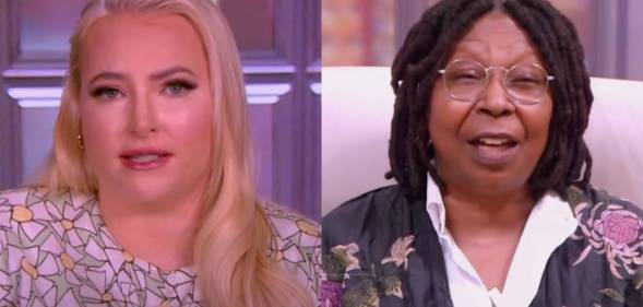 Meghan McCain Whoopi Goldberg The View