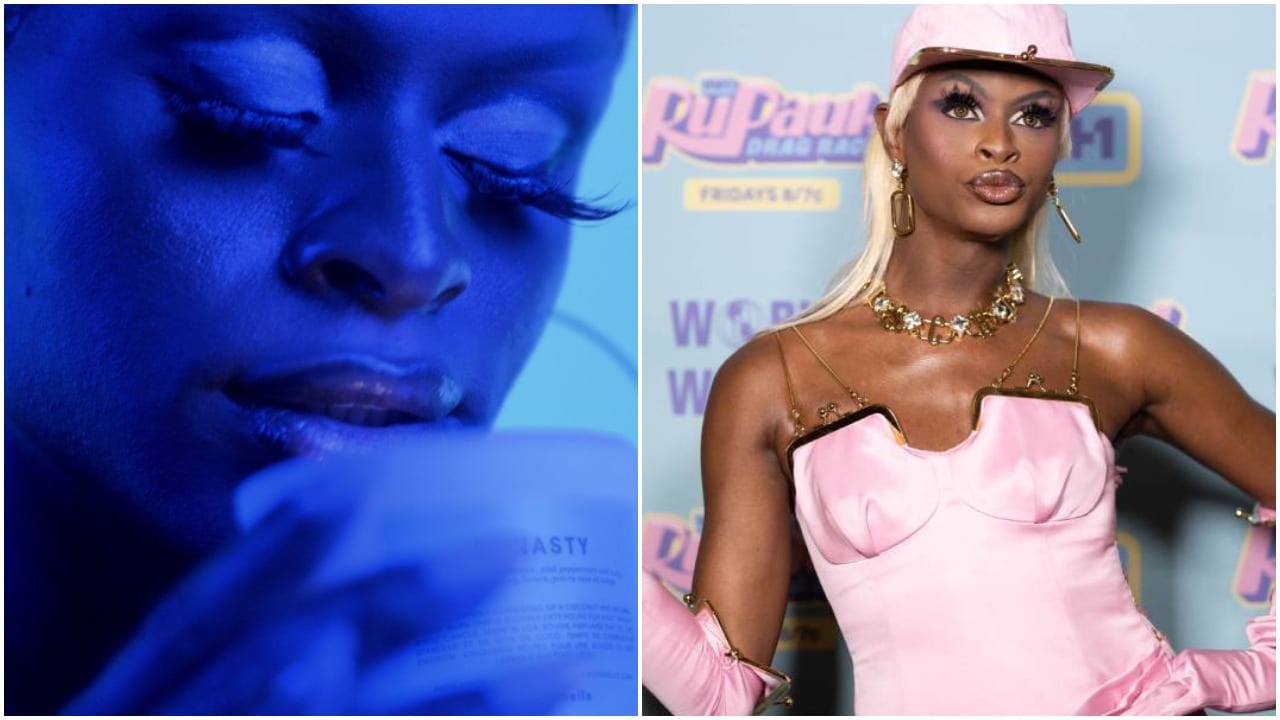 Symone stars in the Pride campaign for Boy Smells which features five new candles. (Boy Smells/Photo by Emma McIntyre/Getty Images for VH1)