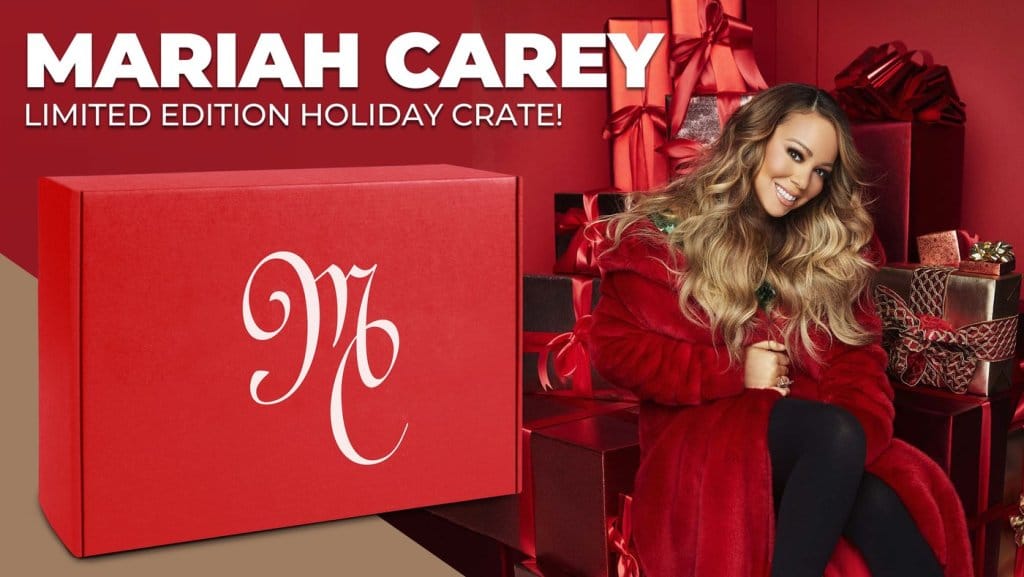 Mariah Carey announces Christmas box
