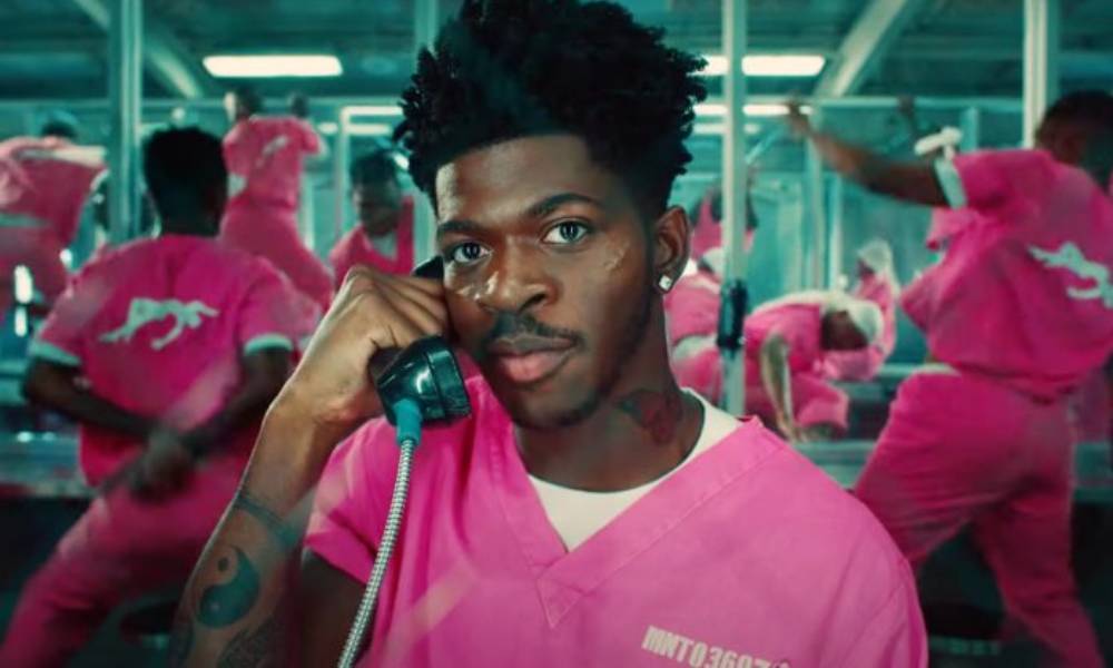 Woah Vicky Nude - Lil Nas X dances naked and escapes prison through hole in epic Industry  Baby video | PinkNews