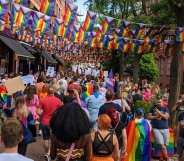 Manchester pride reclaim pride protest