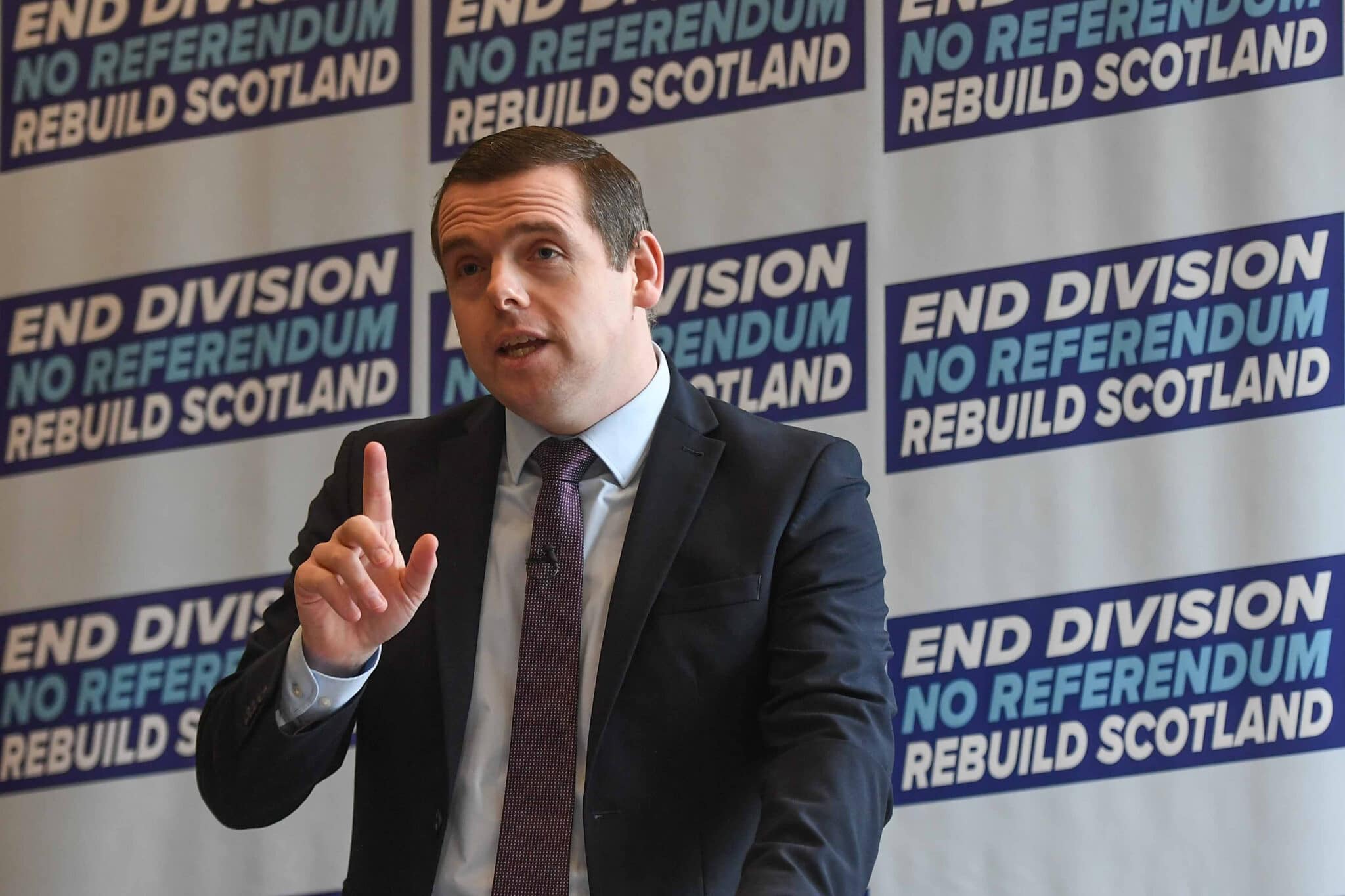 Scottish Tory leader called out for 'homophobic dog-whistle'